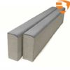 Бордюр тротуарный BRAER БР 100.20.8 серый, двухслойный