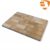 Тротуарная плитка BRAER Домино, Color Mix "Плато", h=60 мм