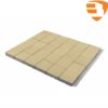 Тротуарная плитка BRAER Лувр, Песочный, h=60 мм, 200x200