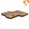 Тротуарная плитка BRAER Сан Тропе, Color Mix "Каньон", h=70 мм