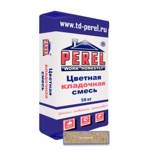 Бежевая кладочная смесь Perel SL 50 кг